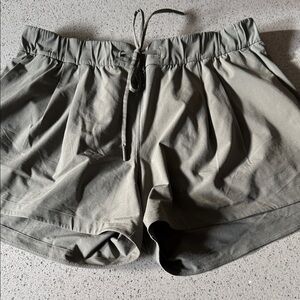 lululemon Women’s Olive Green Athletic Shorts